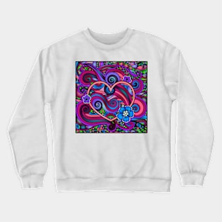 Love Hearts 321 (Style:2) Crewneck Sweatshirt